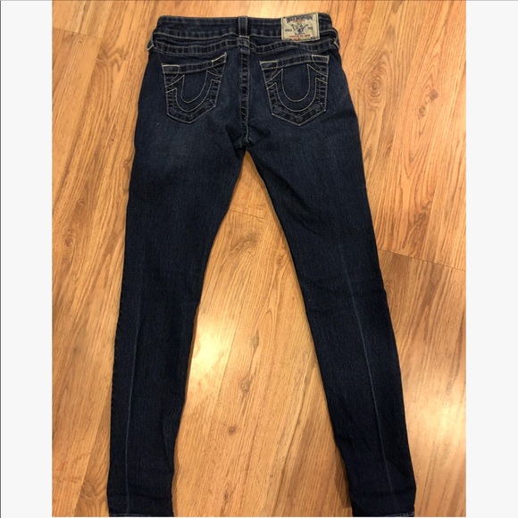 True Religion Super Low Rise Skinny Jeans - Picture 2 of 6